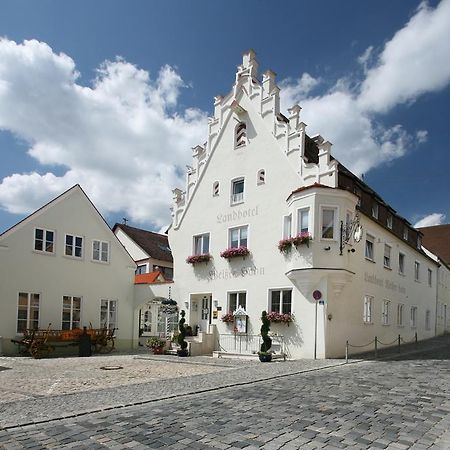 Landhotel Weißer Hahn Wemding Exterior foto